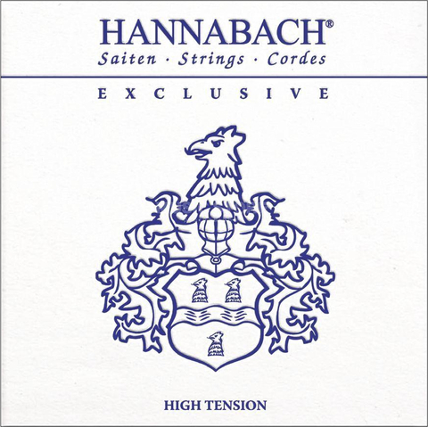 Encordoamento Violão Nylon Hannabach Exclusive HT High Tension