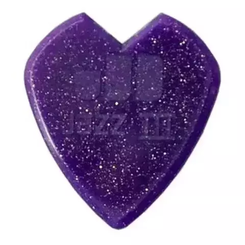Palheta dunlop jazz III Kirk Hammett Purple Glitter 1.38mm - 16884