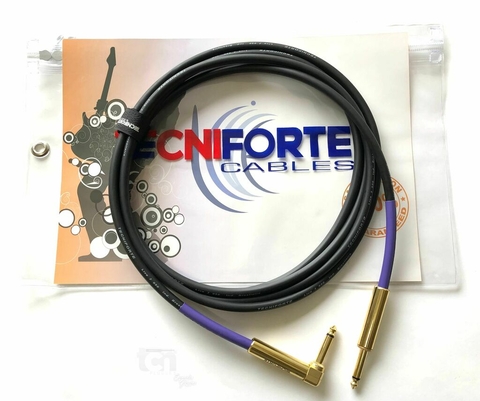 Cabo Tecniforte Live (Reto/L) 10ft (3m) - LV10LAU (2ª Geração)