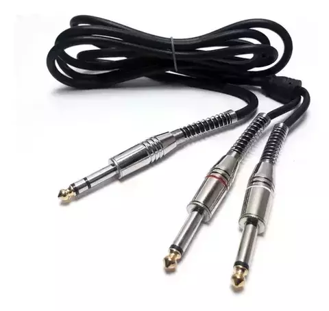 Cabo MXT 2 P10 Mono / P10 Estéreo (1.8m) Dourado 24k - 00632