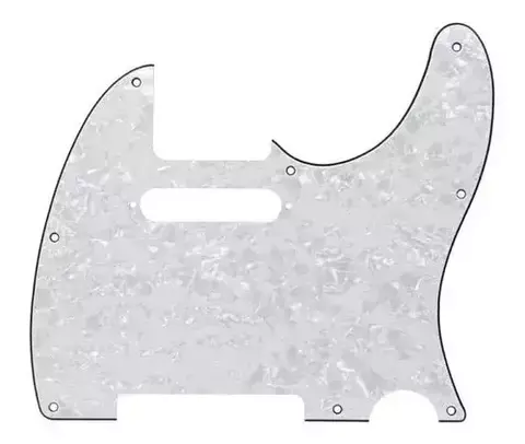 Escudo Guitarra Ronsani Telecaster Premium S (White Pearl) - 0792