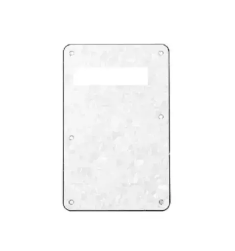 Escudo Traseiro Ronsani p/ Guitarra Stratocaster (White Pearl) - 0940