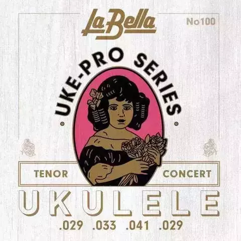 Encordoamento Ukulele La Bella Uke-Pro Concert/Tenor - NO100