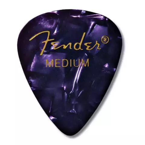 Palheta Fender Celluloid Roxo Medium - 1769