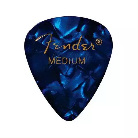 Palheta Fender Celluloid Azul Medium - 1770