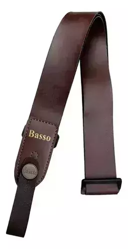 Correia Para Ukulele Basso Alça Cinta Uk 12 - Marrom Sintético