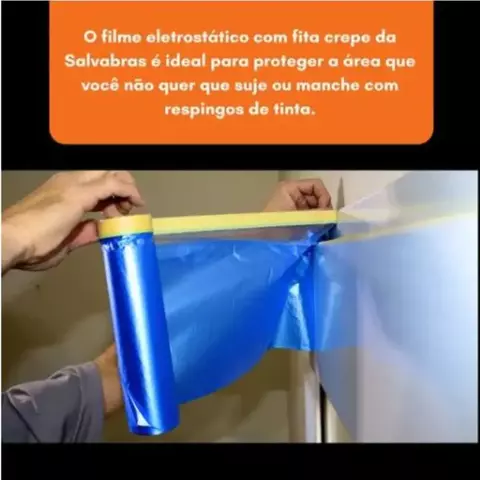 Salva Pintura (Filme Eletrostatico) 1,40 X 20m