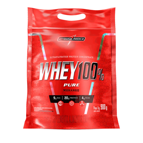 Whey 100% Pure Refil (900g/ Refil) – Integralmédica - loja online