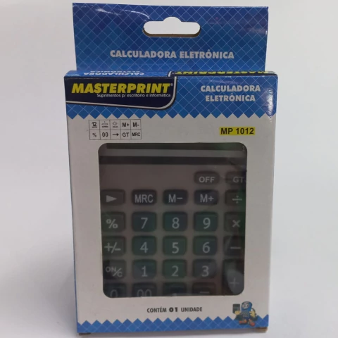 Calculadora Eletrônica Masterprint MP1012 - comprar online
