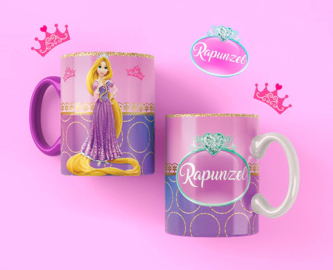 TAZA RAPUNZEL 8 - comprar online