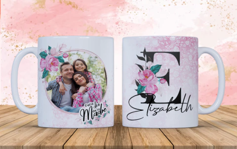 TAZAS INICIALES CON FOTO 5 - comprar online