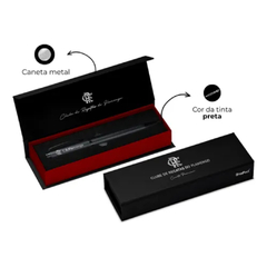 Caneta Executiva Flamengo Com Case Magnetico Brasfoot Oficial Flamengo - comprar online