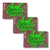 PITEIRA DE PAPEL BEM BOLADO GIRLS IN GREEN SUPER LARGE VERGÊ- DISPLAY COM 24 BLOCOS na internet