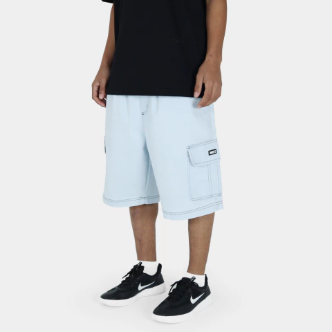 Bermuda Jeans Cargo Offwhite - comprar online