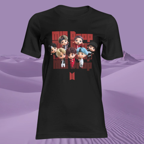 Playera unisex TINY MIC DROP