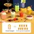 Conjunto de Espremedores de Copo Duplo – Multifuncionais, Portáteis e Perfeitos para Frutas Frescas! na internet