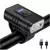 Farol para Bicicleta T6 2 LED Potência Lumens MTB à Prova de Água com Bateria Recarregável