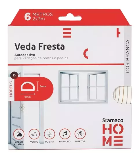 Veda Fresta Modelo D Stamaco Home Branco