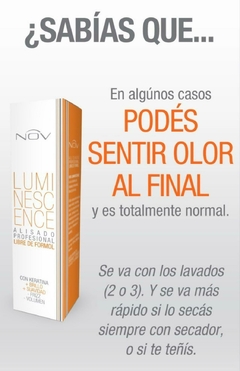 PROMO 2X1: Alisado Sin Formol Luminescence X 150ml - lupitashome