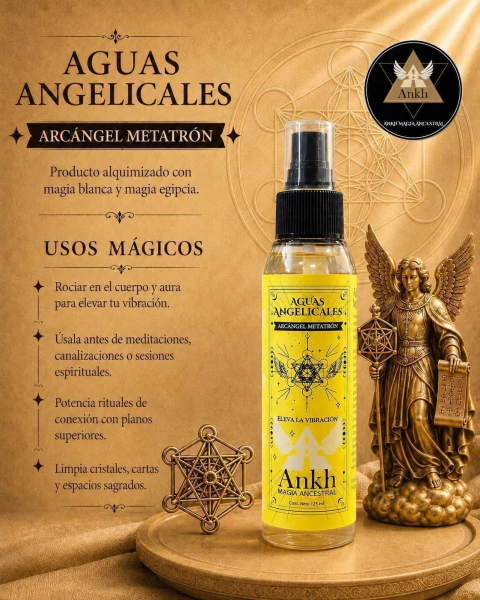 Agua Angelical Arcángel Metatron