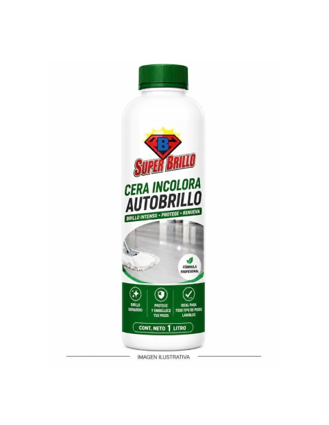 Cera Incolora Autobrillo Súper Brillo 1000cc