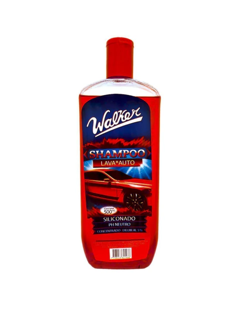 Shampoo auto siliconado 500cc walker