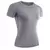 Camisa feminina manga curta atlético yoga corrida camiseta verão ginásio trei - comprar online