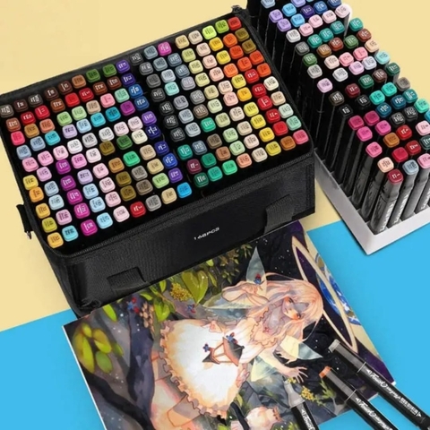 Marcador Doble Punta x80