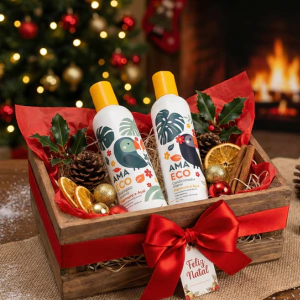 Meu primeiro Amaéco ( shampoo e condicionador)