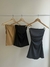 Vestido micro strapless en internet