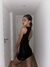 Vestido glitter espalda cavado - comprar online