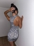 Vestido animal print esp cavado