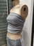Top glitter strapless - comprar online