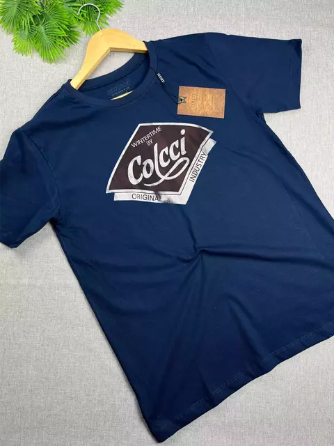 Camiseta Colcci Azul Marinho - comprar online