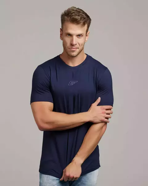 Camiseta ELLUS Azul Marinho - comprar online