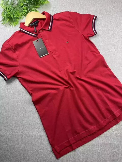 Polo Tommy Vermelha - comprar online