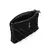 Bolsa Clutch Veludo Preto Alça Transversal - ITS SHOES
