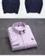 Camisa algodão oxford para homens manga longa xadrez listrado na internet