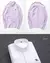 Camisa algodão oxford para homens manga longa xadrez listrado
