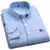 Camisa algodão oxford para homens manga longa xadrez listrado - BB  SHOP