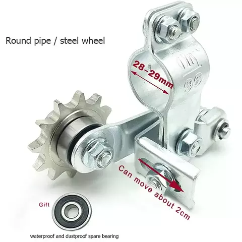 Ajustador elástico de corrente de motocicleta, tensor automático