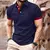 Imagem do Camisa polo masculina manga curta camiseta lapela