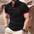Camisa polo masculina manga curta camiseta lapela - loja online
