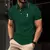Camisa polo masculina manga curta camiseta lapela na internet