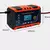 6a carregador de bateria de carro automático completo 12v bateria recarregável - comprar online