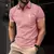 Camisa polo masculina manga curta camiseta lapela - loja online