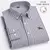 Camisa algodão oxford para homens manga longa xadrez listrado - BB  SHOP