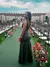 Vestido Longo Verde Oliva Tecido Fluity - comprar online