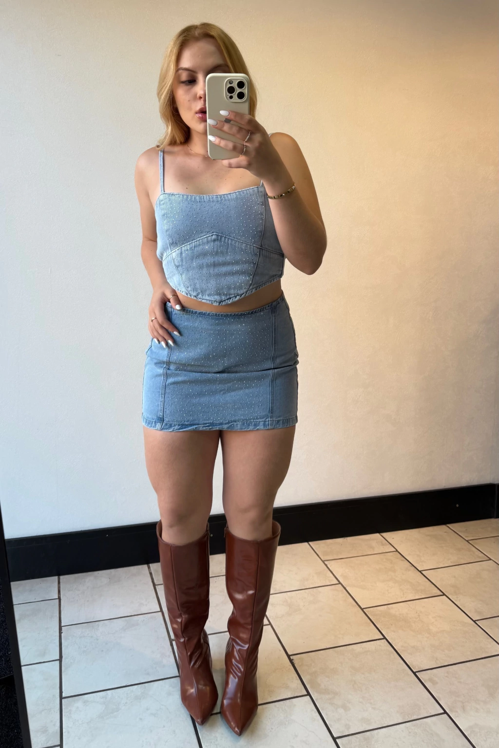 Conjunto shine jeans