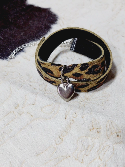 Pulsera Cuero Jacinta Animalprint Leo - comprar en línea